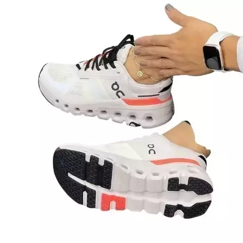 On Running Cloudrunner 2 "White/Black/Pink - comprar online