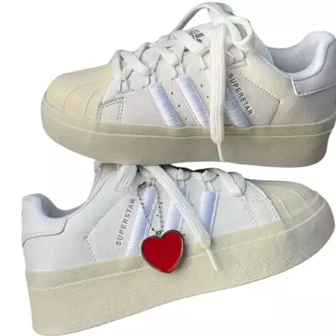 Adidas Superstar Plataforma Total White - comprar online