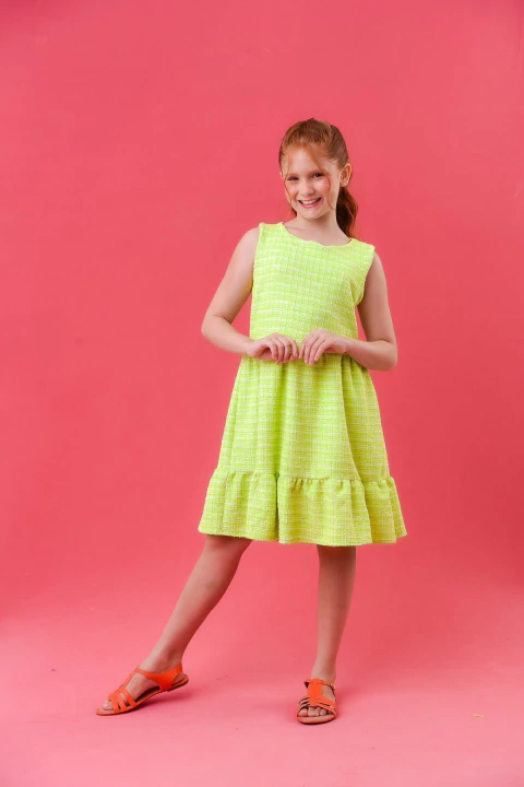 Vestido Lana Juvenil