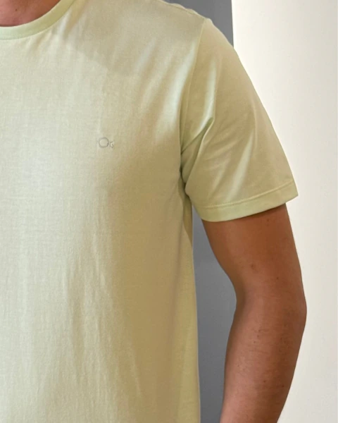 Camiseta Ogochi Básica Slim Verde Menta - comprar online