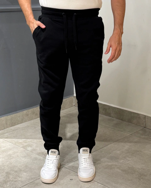 Calça De Moletom Calvin klein CK Bordado Preto na internet