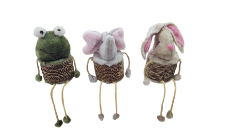 Muñequitos de Animales c/Rascador