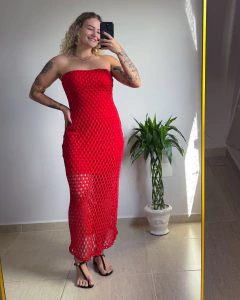 Vestido Longo Lily na internet