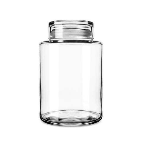 FRASCO CILINDRO CON TAPA DE VIDRIO - comprar online