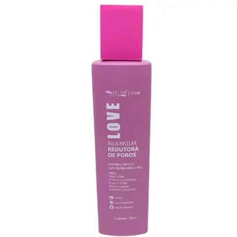 Água Micelar Max Love Redutor de Poros 290ml