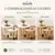 Combo Mesas Roma 50 Y 60 CM - Mush Kids