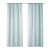Cortina infantil-Celeste Aqua - Mush Kids