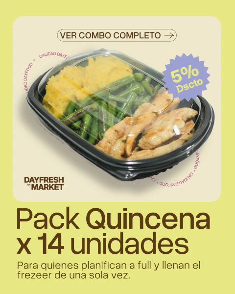 Pack 14 VIANDAS