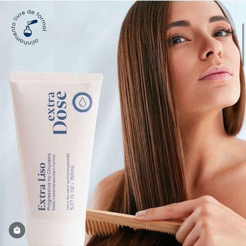 Progressiva de Chuveiro Sem Formol Extra Liso DERMABEL GANHE 03 AMPOLAS DE BRINDE