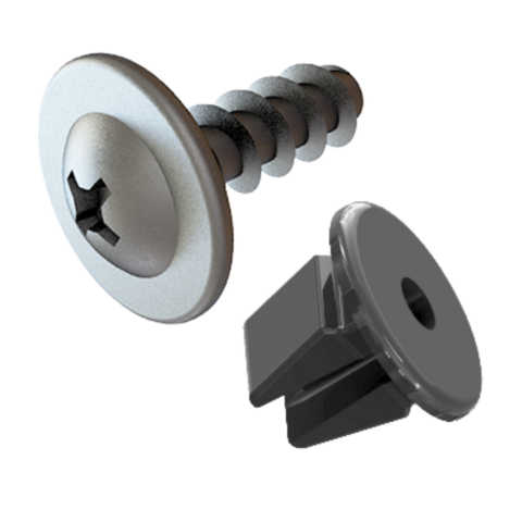 Kit Rápido Parafuso Universal Com 20Pçs PF17 + P180