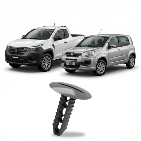 Kit 10 Grampo Forração Fiat Ducato Cabo: 26mm Preto