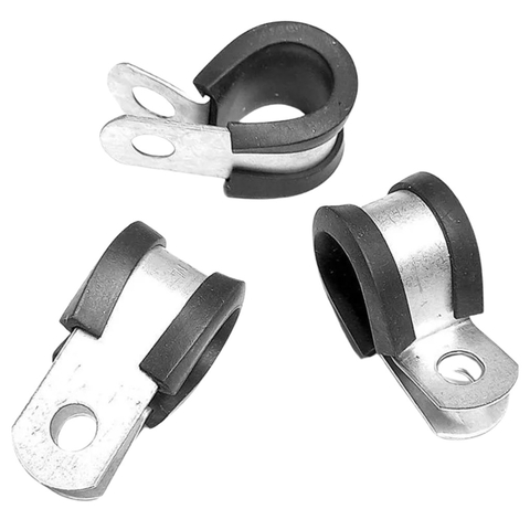 Kit 10 Abraçadeira Emborrachada 22 Mm