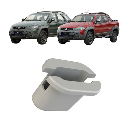 Kit 10 Bucha Moldura Para-Lama Fiat Master Jeep