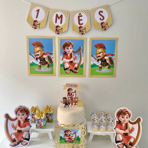 Davi e Golias - Arquivo de corte STUDIO, PDF