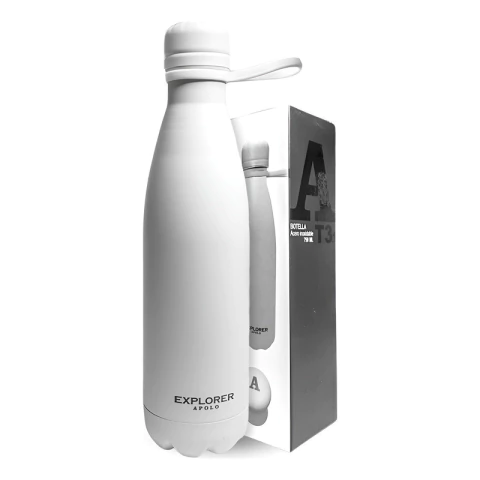 Botella Deportiva 750 Ml Acero Inoxidable Explorer