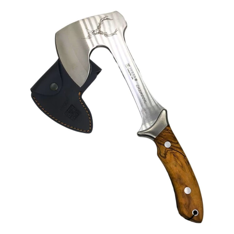Hacha Joker Cazador Olivo Stamina Deportiva Caza Hoja 20 Cm