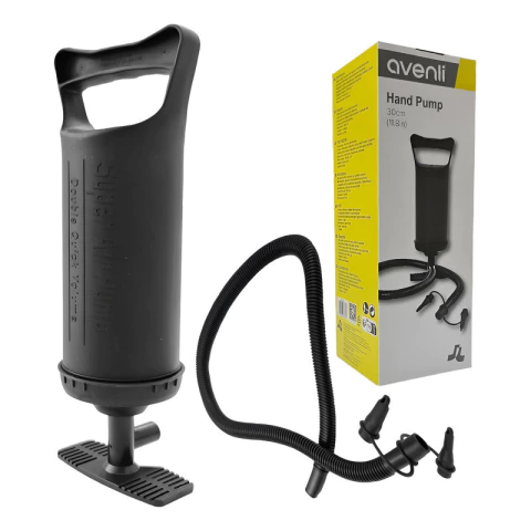 Inflador Manual Para Colchones Pileta Sillas Manguera Picos