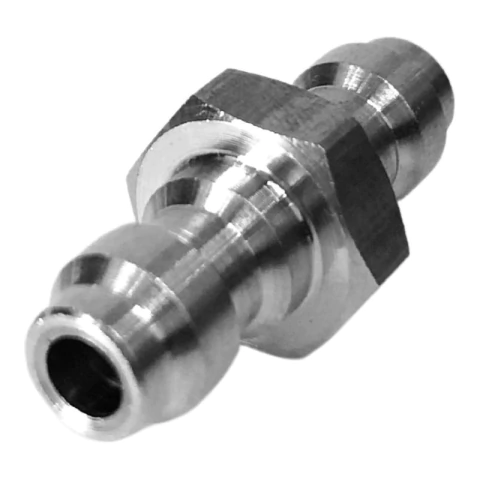 Acople Foster Macho - Macho - Acero Inoxidable Rifle Pcp