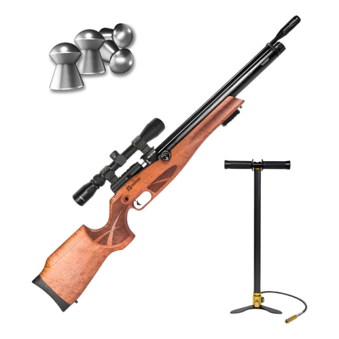 Rifle Pcp Reximex Daystar 6,35 Mm + Mira 3-9x40 + Inflador - comprar online