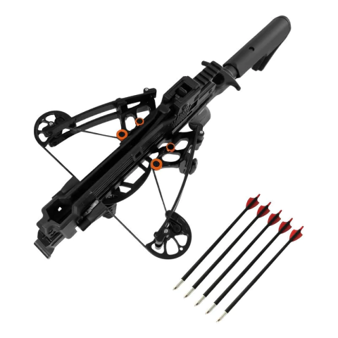 Ballesta Compuesta Tactica 145 Lbs Mbf-m Flechas