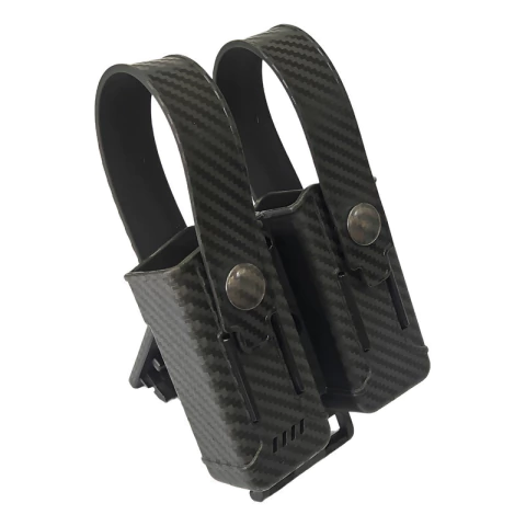 Porta Cargador Doble Polimero Boer Tapa Universal Rotativo T