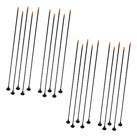 Pack X20 Flechas Sopapa Swat Archery 69 Cm Arcos Infantil
