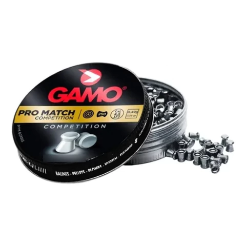 Balines Gamo Pro Match 4.5 X250 Blanco - Aire Comprimido Co2