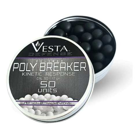 Pack X50 Postas Polímero Calibre .50 Vesta Disuasiva 19 J