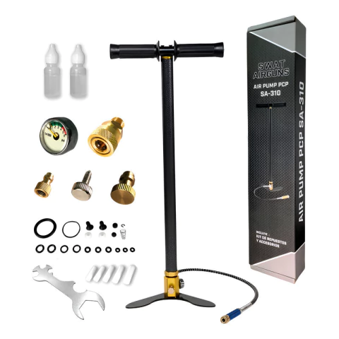 Inflador Rifle Pcp 310 Bar Manguera Acople Foster