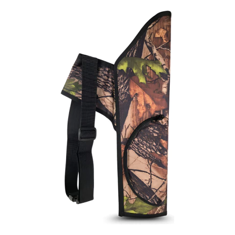 Quiver Carcaj Porta Flechas 51 Cm Arqueria Correa Regulable