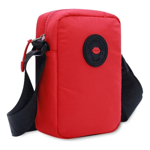 Morral Bandolera Las Oreiro Urbano Mujer Porta Celular Llave