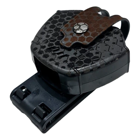 Porta Esposas Táctico Universal De Polimero Boer Coyote Tx Color Hexagon Marron