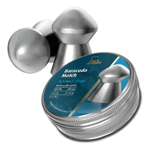 Balines H&n Baracuda Match Cal 5.5 Mm X200 - Alemanes 5,5