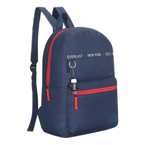 Mochila Everlast Urbana Diaria Llavero Boxeo Reforzadas