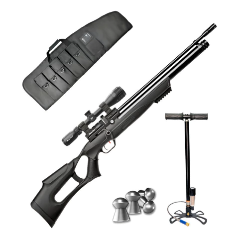 Rifle Pcp Kral Nish S 6,35mm Mira 4-16x44 Aoe Inflador Funda - comprar online