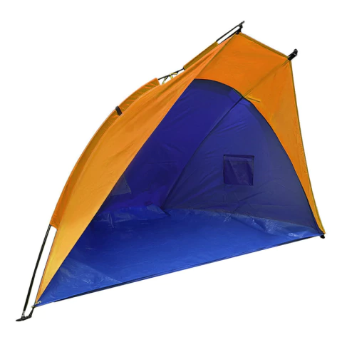 Carpa Playa Protección Solar Uv Iglú Playera 2 Personas Naranja