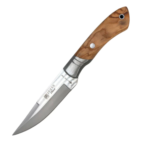Cuchillo Joker Ibice Olivo Hoja 12 Cm Caza Supervivencia Color Cc04