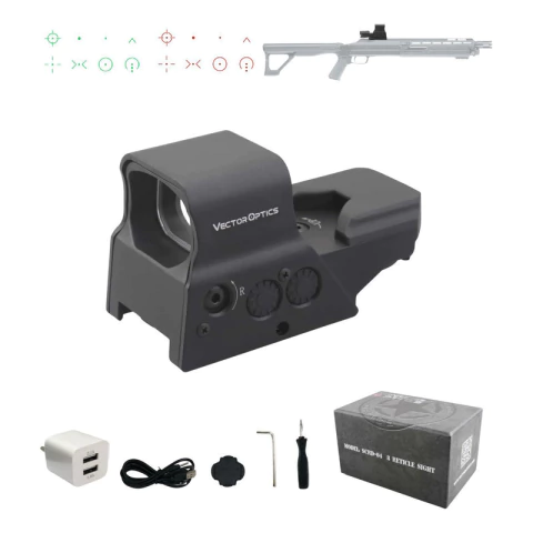 Mira Holográfica Vector Optics Omega 1x27x39 8 Retículos