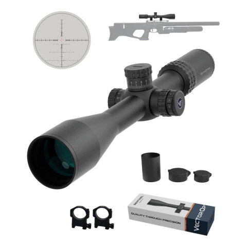 Mira Telescópica Vector Optics Sentinel 6-24x50 Caza Rifle