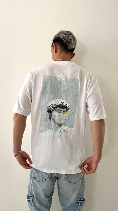 Remera tachada White