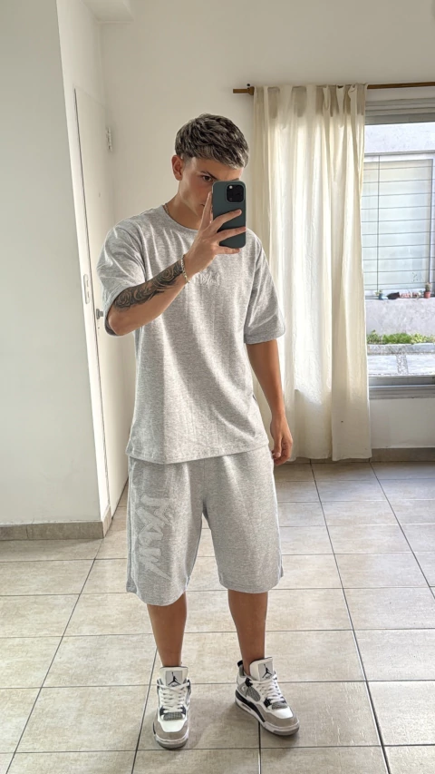 CONJUNTO VERANO GRIS - comprar online