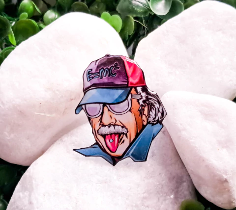 Bótom Albert Einstein (Mod.01) - comprar online