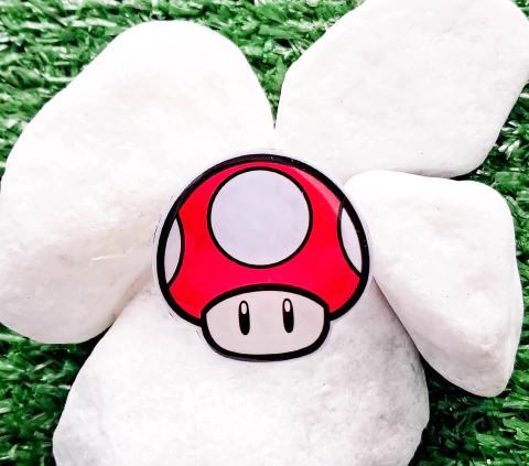 Bótom do Mario Broz - Toad , O Cogumelo (Mod.02) - comprar online