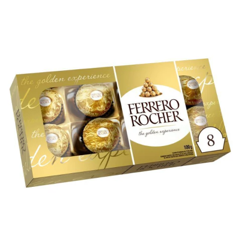 Ferrero Rocher 8 Unidades