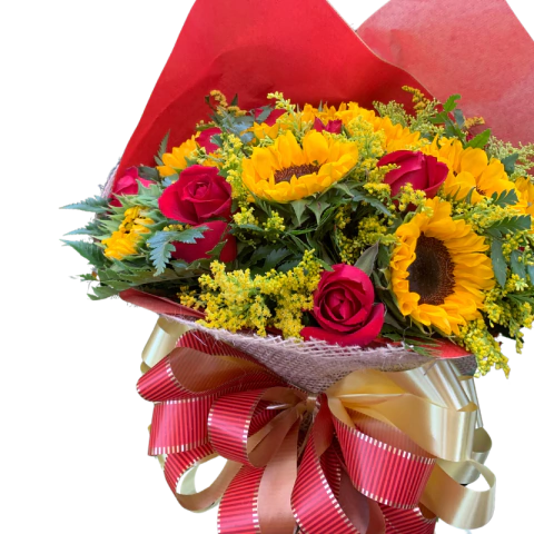 Buque Amoroso ( Rosas e Girassoís)