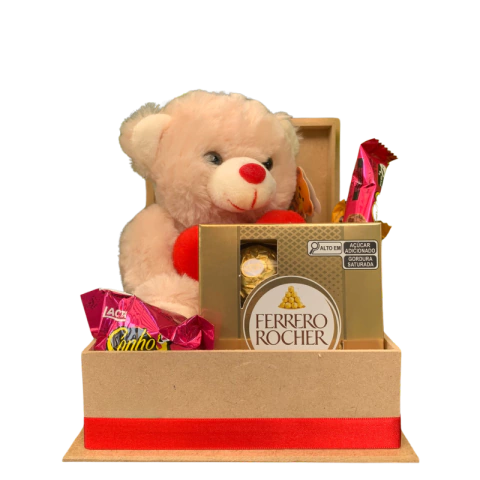 Cesta de Chocolates Porta Joia M