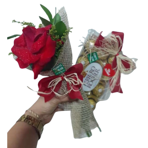 Rosa Colombiana com Ferrero Rocher