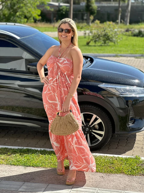 Vestido Sensacional tomara que caia