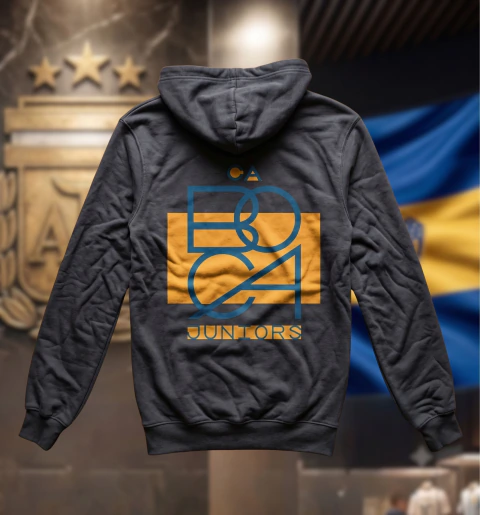 Boca - CA Boca Juniors - Buzo Canguro Capucha