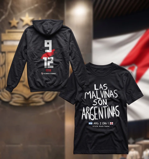 Promo: 9-12 II - Buzo + Las Malvinas son Argentinas - Remera